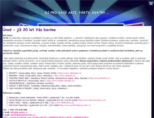 Tablet Screenshot of dj-party.cz